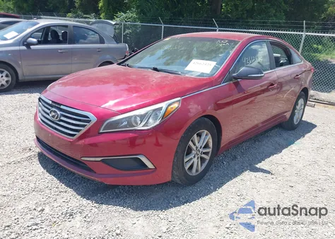 2016 Hyundai Sonata из США, поврежденный, VIN 5NPE24AF0GH392100